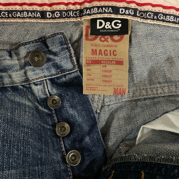D&G Dolce & Gabbana Men’s Jeans Size 30 - Picture 1 of 7